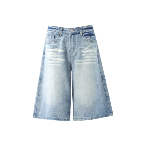 BLANKIN. Унисекс Джинсовые шорты