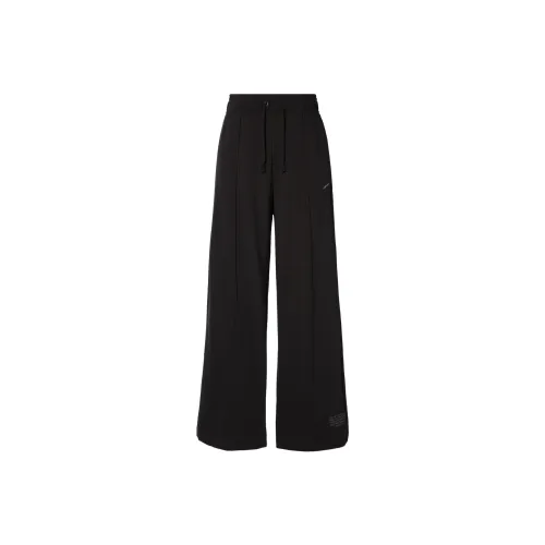 NIKE Бархат Коричневый Женские Вязаные Спортивные брюки