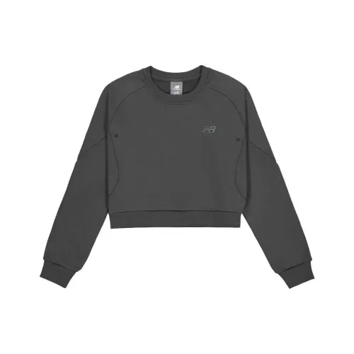 New Balance NB GREY Толстовка Женская Темно-Серый