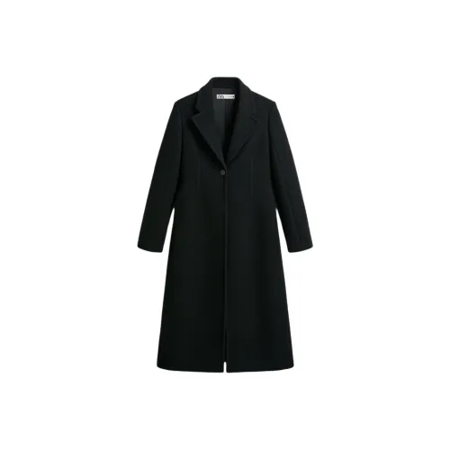 ZARA Черное Женское Пальто