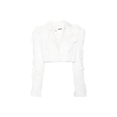 Rotate Бизнес Костюм Пальто Женское Белое