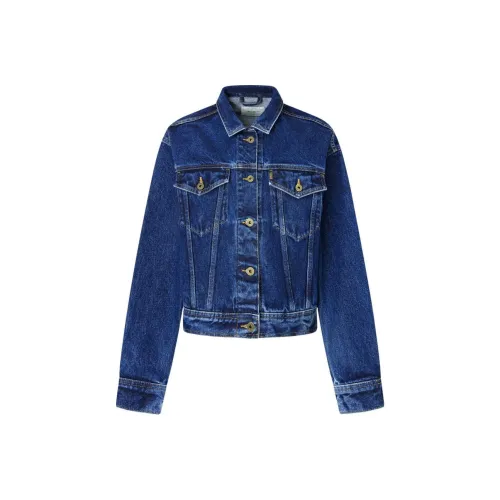 Pepe Jeans Синие Женские Джинсовые Куртки