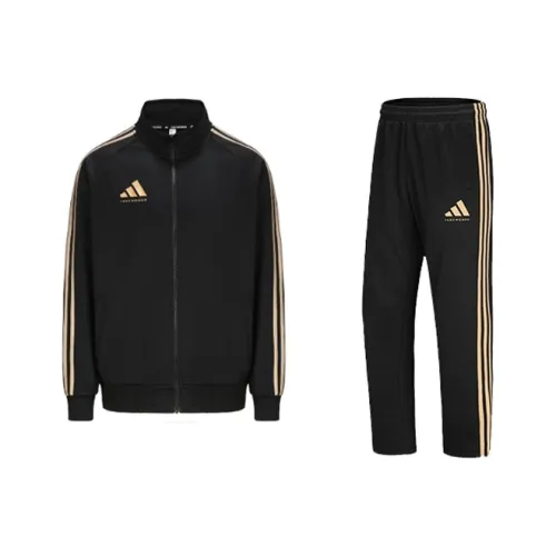 Adidas Taekwondo Повседневная Спортивная Одежда Унисекс Черный Золото