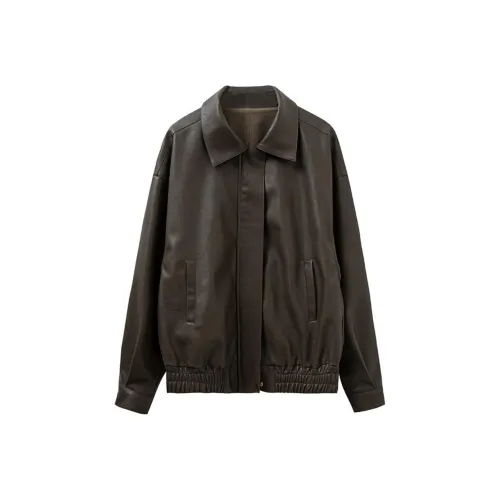 EGGKA Женские кожаные куртки