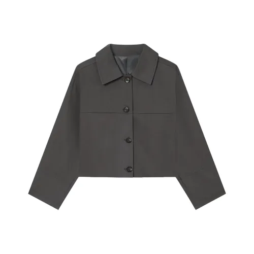 THE SEA LIFE Укороченная куртка женская клеверно-серый