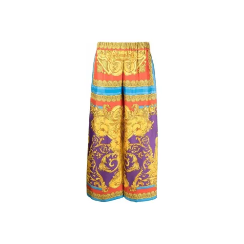 VERSACE Желтые Женские Повседневные Брюки