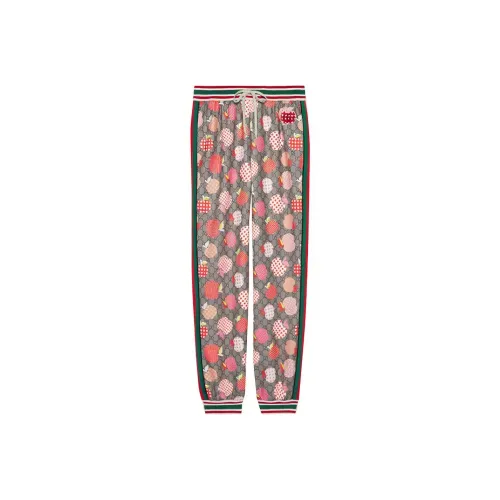 GUCCI Вязаные спортивные брюки женские коричневые