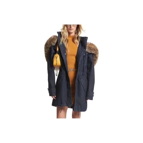 Michael Kors Индиго Женские Джинсовые Куртки