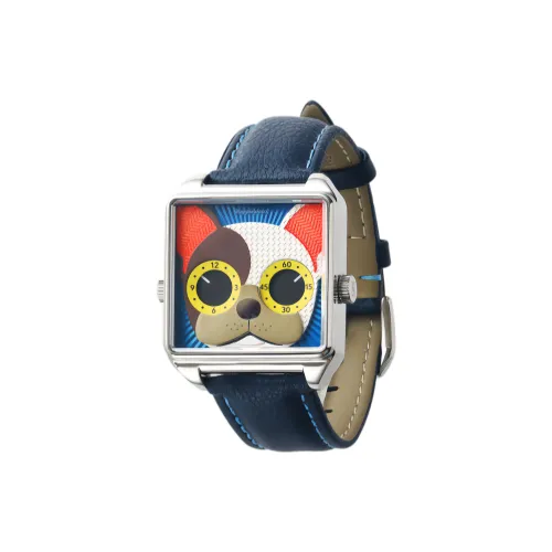 HappieWatch Оригинальный дизайн Милый дизайн для домашних животных Позиционирование стиля Кварцевый механизм Часы Унисекс Многоцветный Циферблат часов