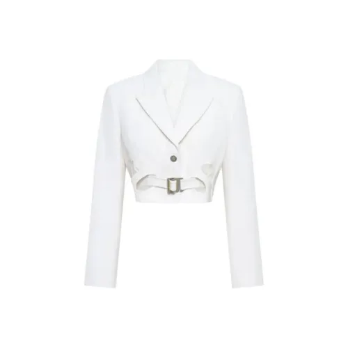 DION LEE Бизнес-костюм Женский Белый