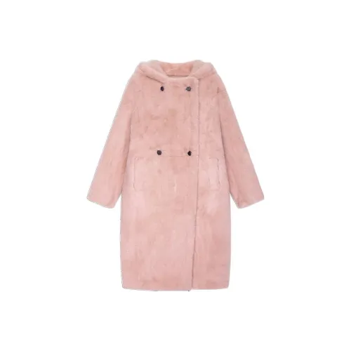 JUICY COUTURE Розовое Женское Пальто