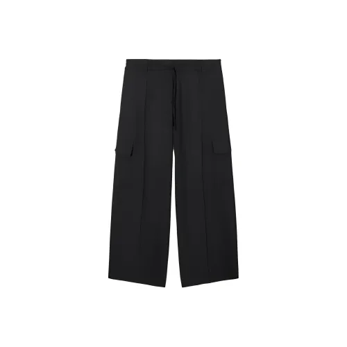 COS Черные Женские Повседневные Брюки