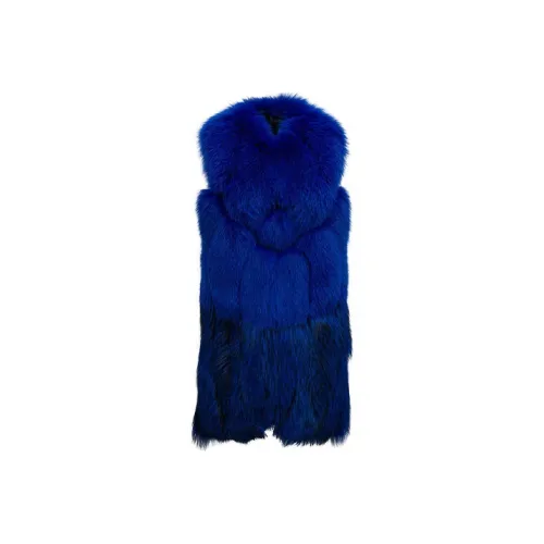 Рамка Синий Женские Меховые изделия