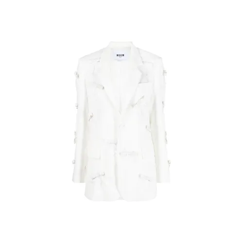 MSGM Белый Женские Офисные Костюмы