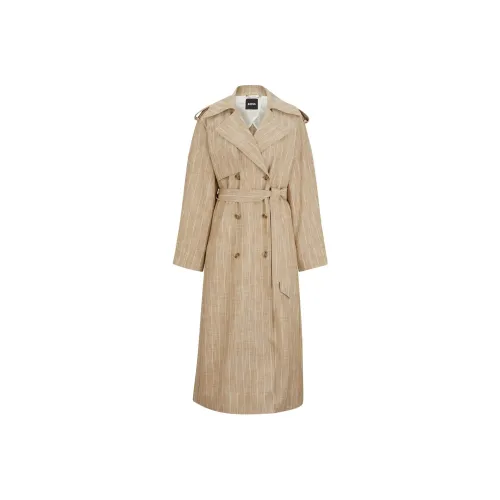 Hugo Boss Тренчкот Женский Хаки