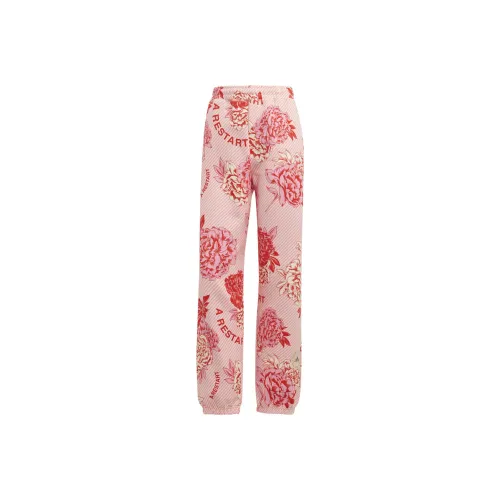 adidas originals Розовые Женские Вязаные Тренировочные Брюки