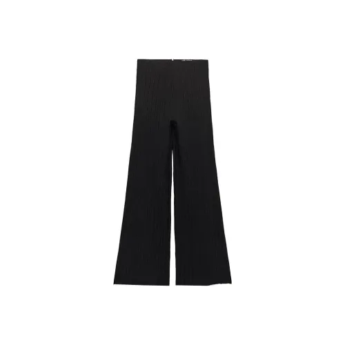 ZARA Черные Женские Повседневные Брюки