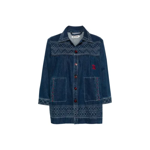 BODE Denim Jacket Women's Indigo