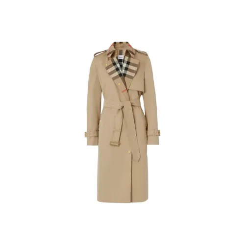 Burberry FW22 Тренчкот Женский Хаки