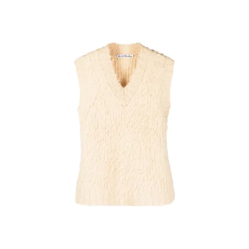 ACNE STUDIOS Женские жилеты цвета верблюжьего коричневого