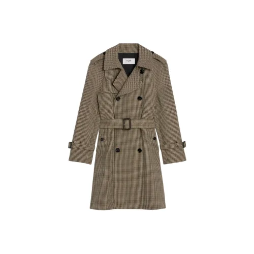 CELINE SS24 Тренчкот Женский Карамель