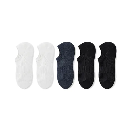 ZJZUE No Show Носки Мужские упаковка из 5 пар