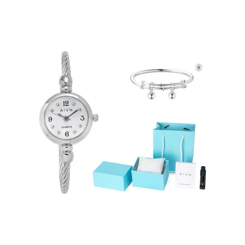 AIVN Кварцевый Movement Женские Часы 21,9 мм Белый
