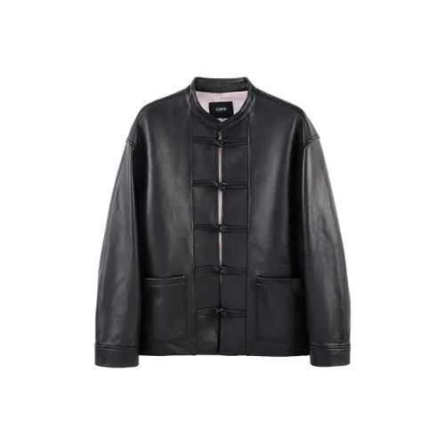 Coco Limited Классическая черная женская кожаная куртка