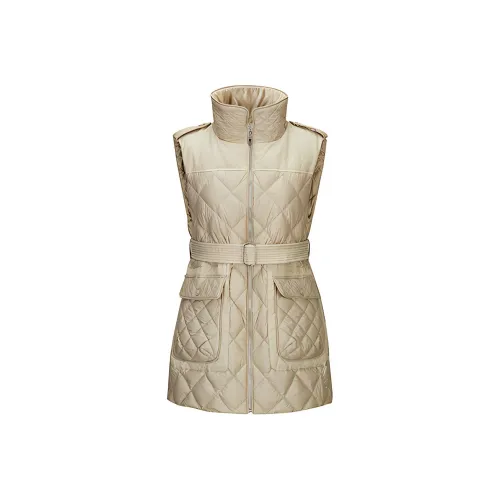 FINITY Khaki Women's Down Vest FINITY Хаки Женская пуховая жилетка