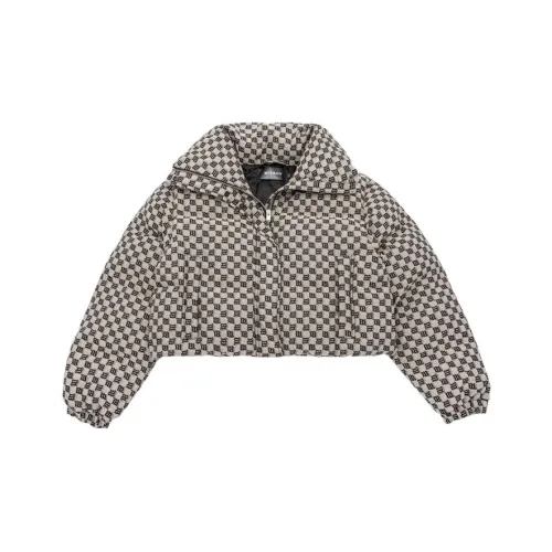 Misbhv FW22 Хлопковый пуховик Женский Бежевый