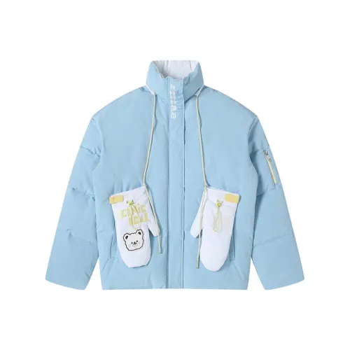 LIT LAB Унисекс Объемные куртки (пуховики)