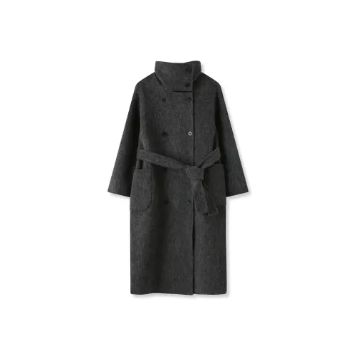 NORA.LOU Серое Женское Пальто