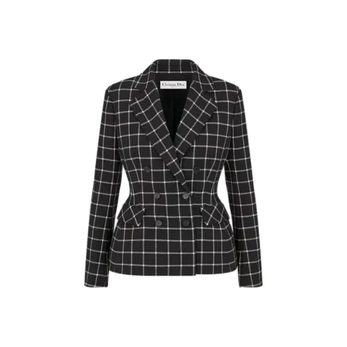 DIOR Бизнес костюм пальто женское черное