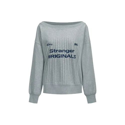 PAZZO Английский язык Принт с буквами Дизайн Толстовка Женские