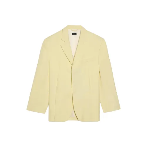 Jacquemus Светло-желтый Женские офисные костюмы