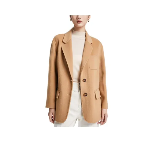 Badgley Mischka Пальто Женское Хаки