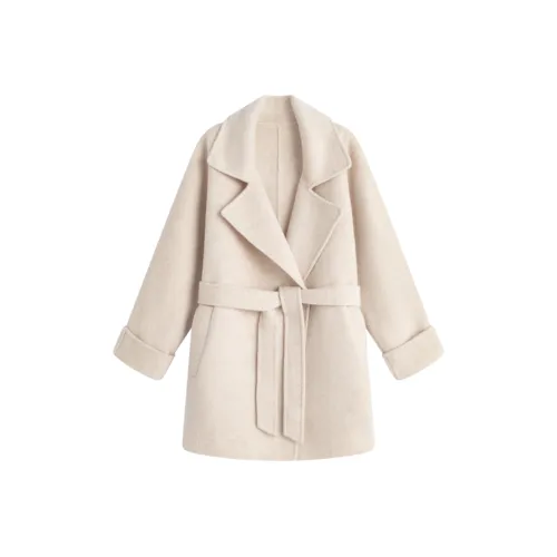 MOSIIMORII Куртка Женская Смешанная Бежевая