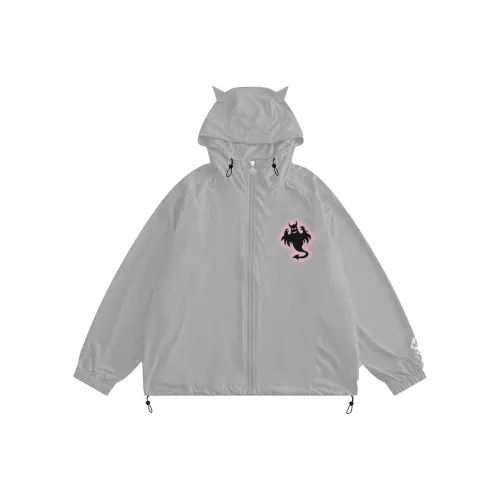 LBPC x LIANGBANPAOCAI LIANMINGKUAN Супер Легкая одежда с защитой от солнца Унисекс Серый