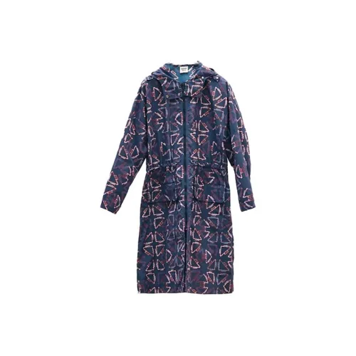 HERMES Тренчкот Женский Темно-Синий