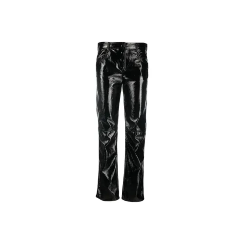 MSGM Черные Женские Повседневные Брюки