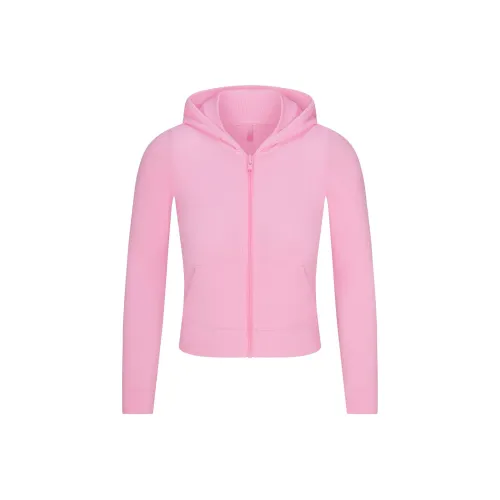 Skims Valentine's Day Collection Жевательная резинка Розовый бабл-гам Женские свитшоты