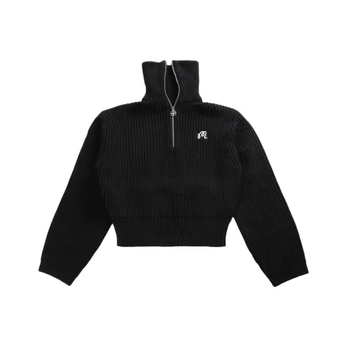 Malbon Golf Трикотаж Женский Черный