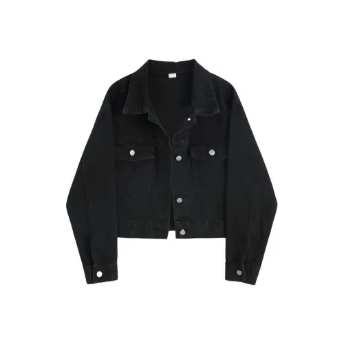 TLONELY1 Denim Jacket Women's Black