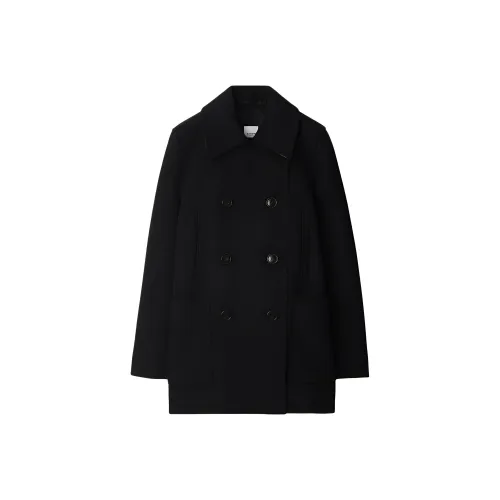 Burberry Черное Женское Пальто