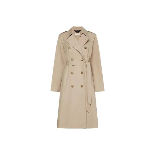 Tommy Hilfiger Светло-бежевый Женский Тренч