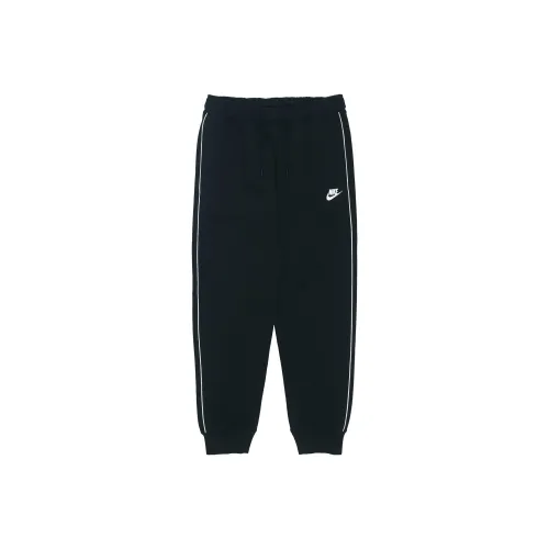 NIKE Черные Женские Вязаные Тренировочные Брюки