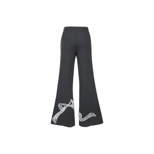 AYF Серые Женские Повседневные Брюки