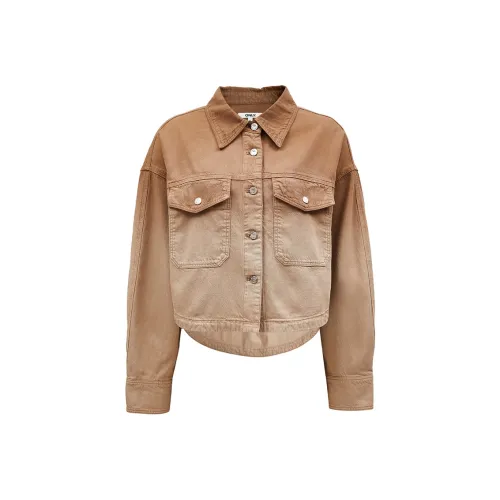 ONLY Деним Куртка Женская Ликер Умбра