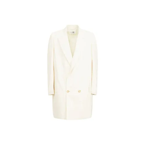 MM6 MAISON MARGIELA SS24 Бизнес-костюм Женский Светлый Бежевый