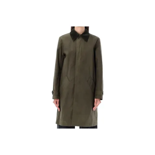 A.P.C Зеленый Женский Тренч